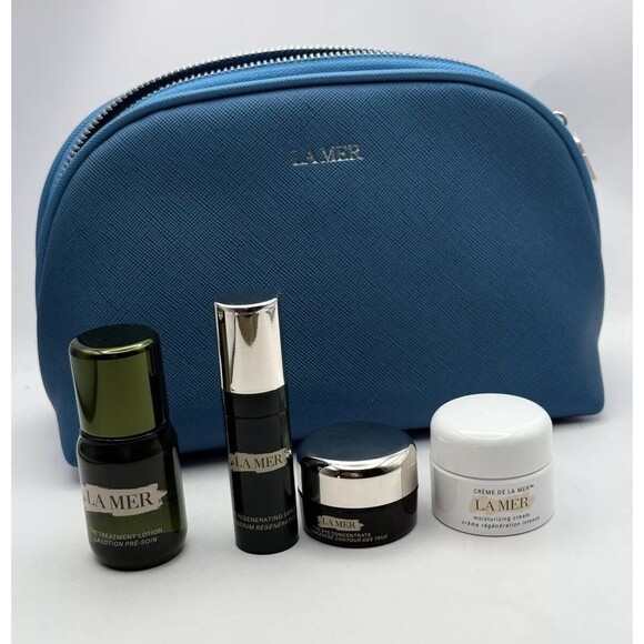 La Mer Gift Set Cream, Eye Concentrate, Treatment Lotion, Regenerating Serum New - Picture 1 of 8